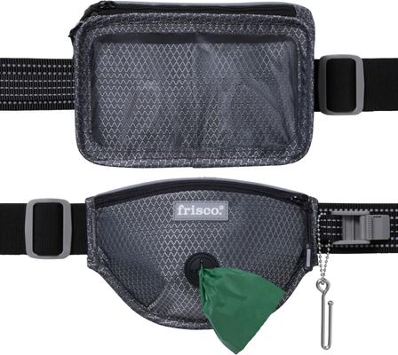 Show full view: Frisco Outdoor Running Belt with Bungee Dog Leash, Black, SM slide 5 of 10