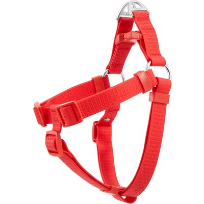 Frisco Frisco Outdoor Solid Textured Waterproof Stink Proof PVC Dog Harness, Mars Red, L - Girth: 23 - 36-in