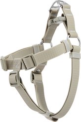 Frisco Outdoor Solid Textured Waterproof Stink Proof PVC Dog Harness, Storm Gray,Extra Large, Neck: 22 to 33-in, Girth: 28 to 48-in