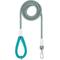 Show in main carousel: Frisco Outdoor Ultra Reflective Rope Leash with Padded Handle, Bayou Teal slide 3 of 7