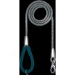 Show in main carousel: Frisco Outdoor Ultra Reflective Rope Leash with Padded Handle, Bayou Teal slide 4 of 7