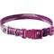 Show in main carousel: Frisco Outdoor Woven Jacquard Nylon Dog Collar, Boysenberry Purple, XS: Neck: 8-12-in, W: 5/8th -in slide 1 of 8