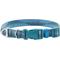 Show in main carousel: Frisco Outdoor Woven Jacquard Nylon Dog Collar, River Blue, MD - Neck: 14-20-in, Width: 3/4-in slide 1 of 8