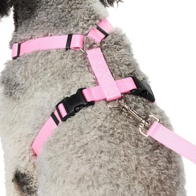 Show full view: Frisco Padded No Pull Dog Harness, Pink, L- Girth 26 to 40-in slide 2 of 10