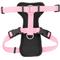 Show in main carousel: Frisco Padded Nylon No Pull Harness, Pink, 22 to 34-in chest + Traffic Leash with Padded Handles & Poop Bag Dispenser, Pink, 6-ft long slide 2 of 9