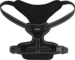 Frisco Padded Reflective Harness, Black, Large