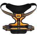 Frisco Padded Reflective Harness, Orange, Large