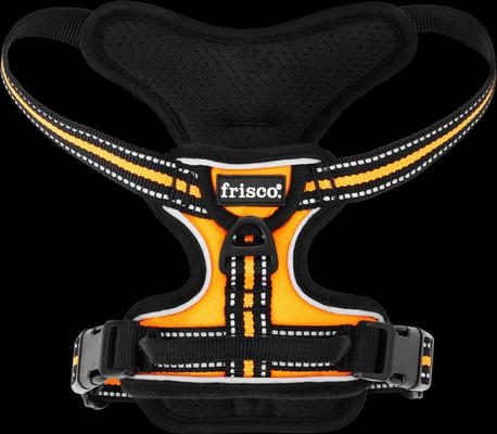 Show full view: Frisco Padded Reflective Harness, Orange, Small slide 6 of 7