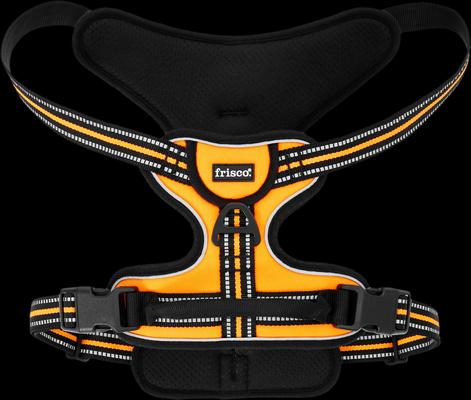 Show full view: Frisco Padded Reflective Harness, Orange, X-Large slide 6 of 7
