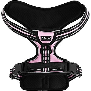 Frisco Padded Reflective Harness, Pink, Medium