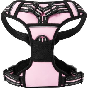 Frisco Padded Reflective Harness, Pink, Medium