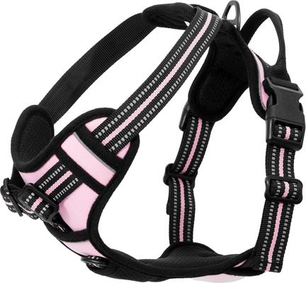 Show full view: Frisco Padded Reflective Harness, Pink, Medium slide 5 of 7