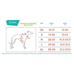 Frisco Padded Reflective Harness, Red, Medium slide 2 of 6