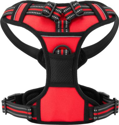 Show full view: Frisco Padded Reflective Harness, Red, Medium slide 5 of 8