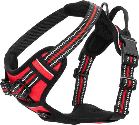 Show full view: Frisco Padded Reflective Harness, Red, Medium slide 6 of 8