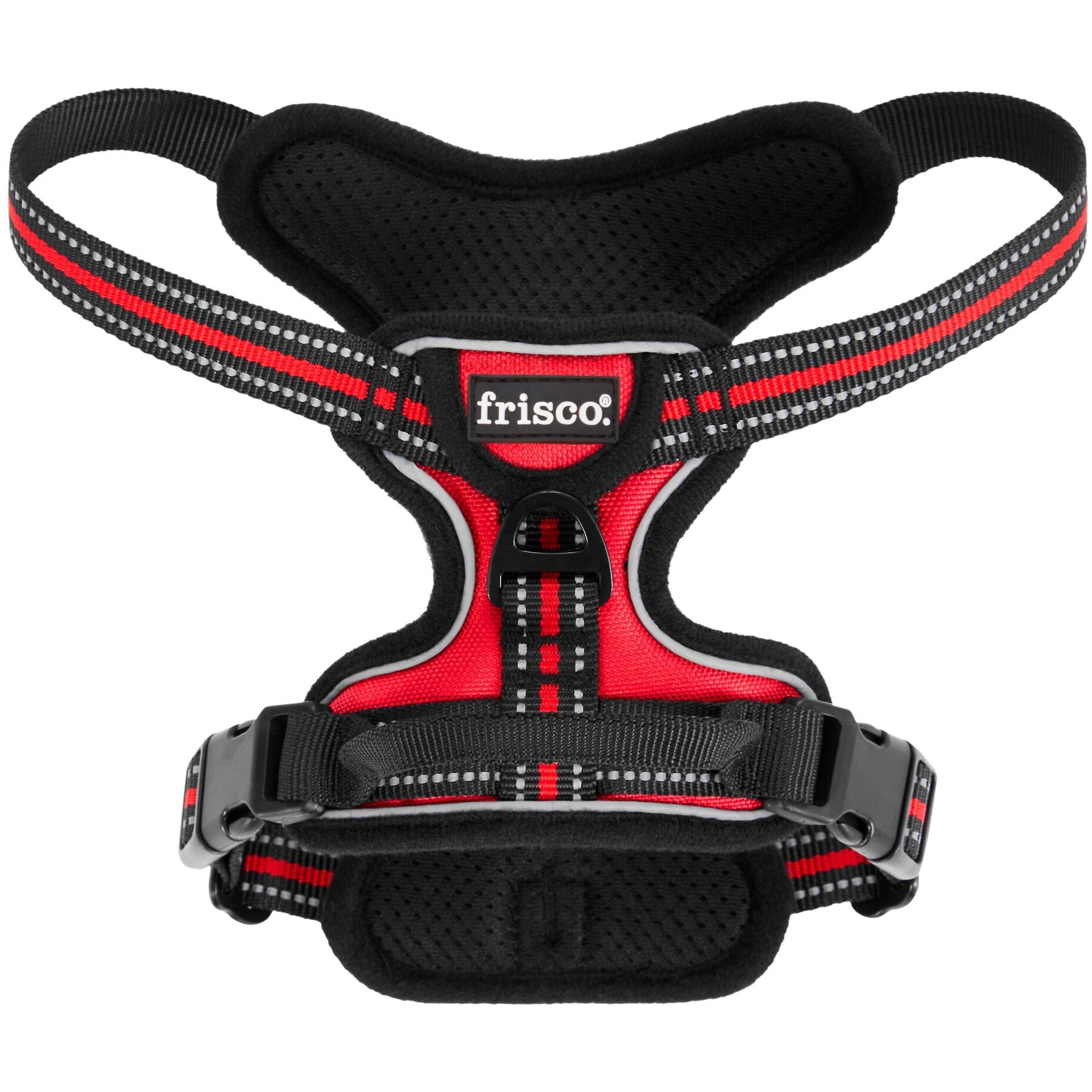 Frisco Padded Reflective Harness, Red, X-Small