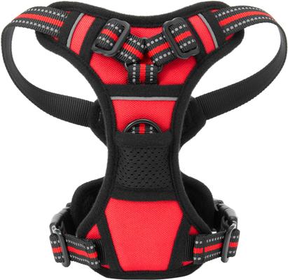 Show full view: Frisco Padded Reflective Harness, Red, X-Small slide 4 of 7