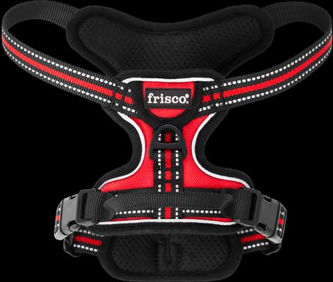 Show full view: Frisco Padded Reflective Harness, Red, X-Small slide 6 of 7