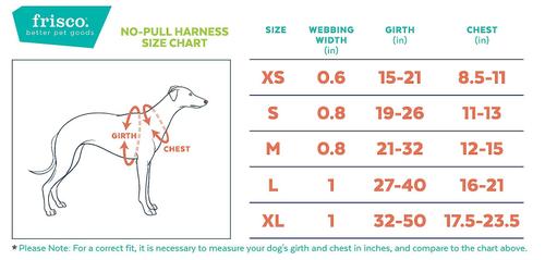 Show full view: Frisco Padded Reflective No Pull Harness, Gray/Black, XL slide 2 of 8