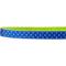 Show in main carousel: Frisco Patterned Nylon Dog Collar, Lime Polka Dot, XS: 8 to 12-in neck, 3/8-in W slide 4 of 7