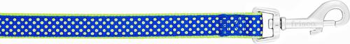 Show full view: Frisco Patterned Nylon Dog Leash, Lime Polka Dot, Medium: 6-ft long, 3/4-in wide slide 3 of 7