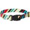 Show in main carousel: Frisco Patterned Polyester Dog Collar, Diagonal Night Stripe, Large/X-Large slide 1 of 11
