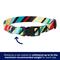 Show in main carousel: Frisco Patterned Polyester Dog Collar, Diagonal Night Stripe, Large/X-Large slide 5 of 11