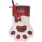 Show in main carousel: Frisco Christmas Paw Personalized Plaid Dog & Cat Stocking, White slide 1 of 4