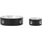 Show in main carousel: Frisco Paw Print Non-Skid Stainless Steel Dog & Cat Bowl, Black, Small: 1 cup slide 6 of 9