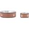 Show in main carousel: Frisco Paw Print Non-Skid Stainless Steel Dog & Cat Bowl, Champagne, Medium: 5 cup slide 5 of 9