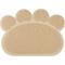 Show in main carousel: Frisco Paw Shaped Cat Litter Mat, Beige slide 1 of 5