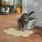 Show in main carousel: Frisco Paw Shaped Cat Litter Mat, Beige slide 3 of 5