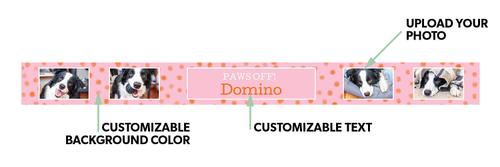 Show full view: Frisco "Paws Off" Ceramic Personalized Dog Bowl, 4.75 cup slide 2 of 6