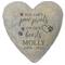 Show in main carousel: Frisco "Paws On Our Hearts" Heart Personalized Garden Stone, Large slide 1 of 6