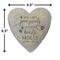 Show in main carousel: Frisco "Paws On Our Hearts" Heart Personalized Garden Stone, Large slide 2 of 6