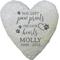 Show in main carousel: Frisco "Paws On Our Hearts" Heart Personalized Garden Stone, Small slide 1 of 6