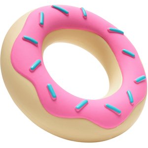 Frisco Vanilla Flavored Cupcake Rubber Chew Dog Toy for Heavy Chewers