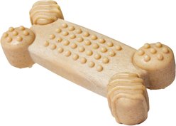 Frisco Peanut Butter Flavored Textured Bone Nylon Chew Dog Toy for Heavy Chewers, Medium