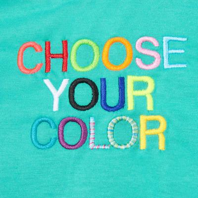 Show full view: Frisco Personalized Basic Dog & Cat T-Shirt, Teal, Medium slide 5 of 7