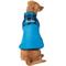 Show in main carousel: Frisco Personalized Boulder Plaid Insulated Dog & Cat Puffer Coat, Blue, XXX-Large slide 3 of 9