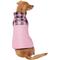 Show in main carousel: Frisco Personalized Boulder Plaid Insulated Dog & Cat Puffer Coat, Pink, XXX-Large slide 3 of 9