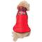 Show in main carousel: Frisco Personalized Boulder Plaid Insulated Dog & Cat Puffer Coat, Red, Medium slide 3 of 9