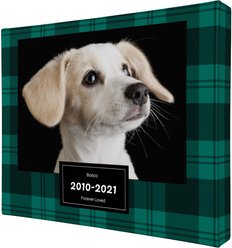 Frisco Personalized Buffalo Plaid 8 x 10 Gallery-Wrapped Canvas - Landscape
