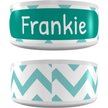 Show in main carousel: Frisco Personalized Chevron Ceramic Dog & Cat Bowl, 1 cup slide 1 of 8
