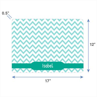 Show full view: Frisco Personalized Chevron Dog & Cat Placemat slide 4 of 5