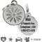 Show in main carousel: Frisco Personalized Dog & Cat ID Tag, Medium, Daisy Flower slide 1 of 3