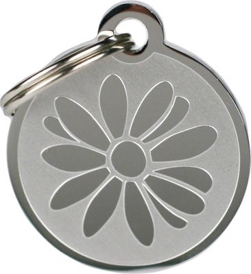 Show full view: Frisco Personalized Dog & Cat ID Tag, Medium, Daisy Flower slide 2 of 3