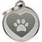 Show in main carousel: Frisco Personalized Dog & Cat ID Tag, Medium, Heart With Paw slide 3 of 4