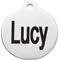 Show in main carousel: Frisco Personalized Dog & Cat ID Tag, Round, Silver, Small, Stainless Steel slide 4 of 9