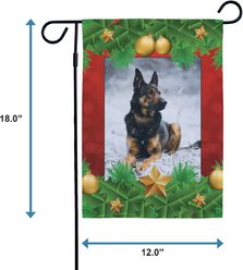 Frisco Personalized Double Sided Printed Holidays Garden Flag slide 2 of 8